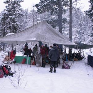 Тент Век 5х4,5 костровой